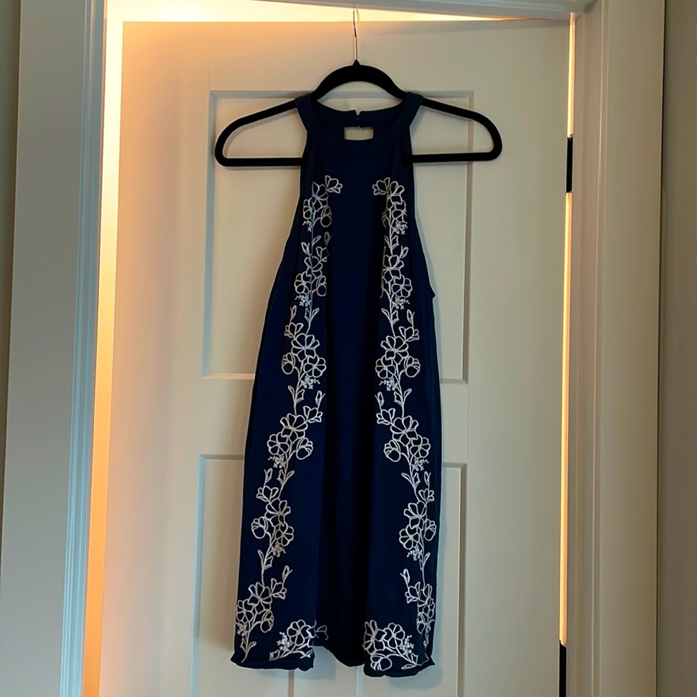 Linen Halter Dress